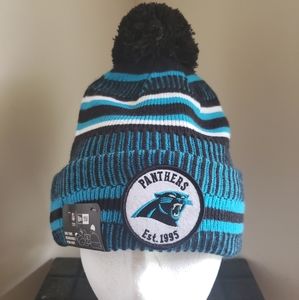 Panthers Cuff Knit Beanie